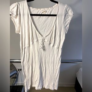 White Peasant Top